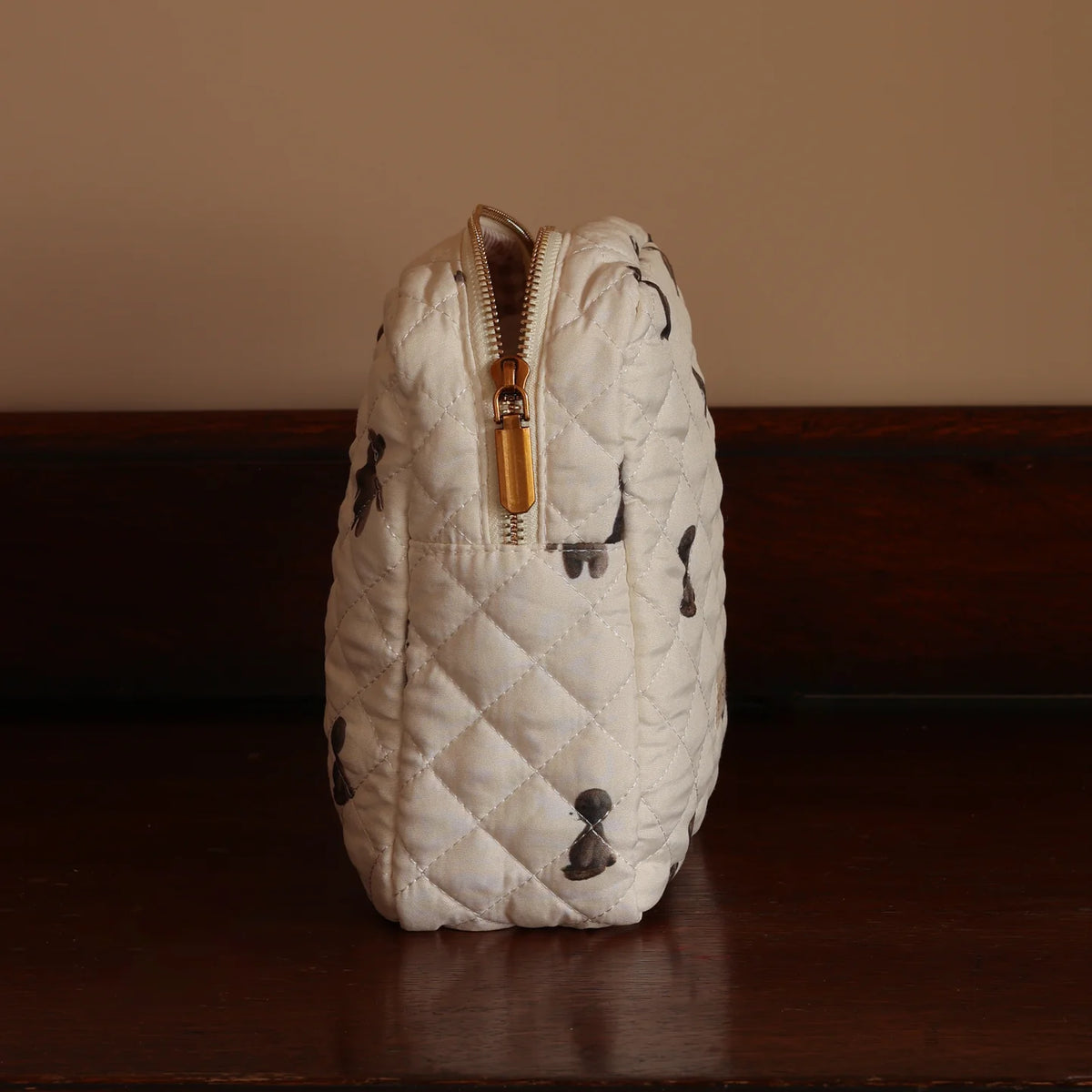 Quilted change bag - Teddy Bear