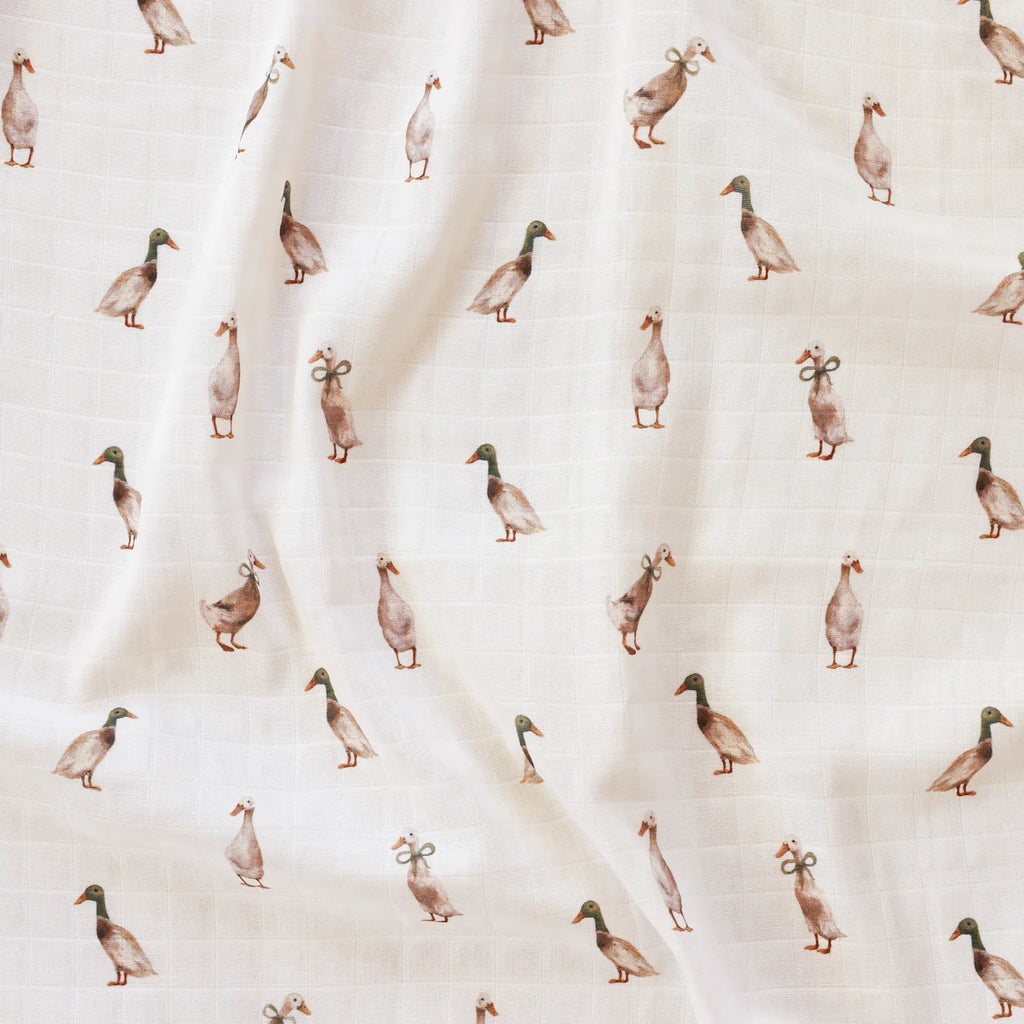 Muslin Swaddle - Duck