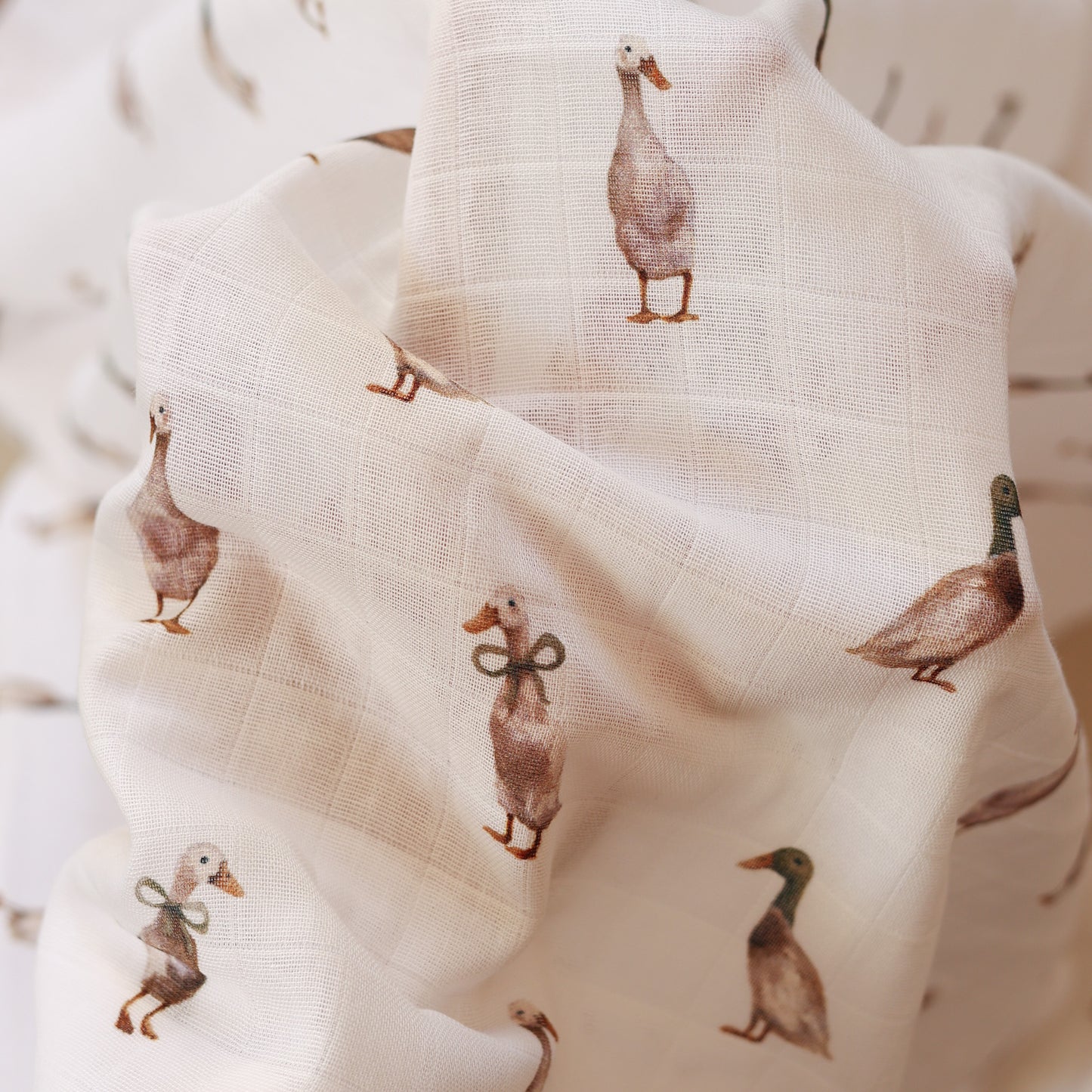 Muslin Swaddle - Duck