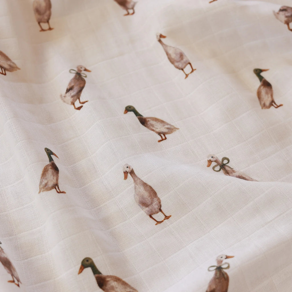 Muslin Swaddle - Duck