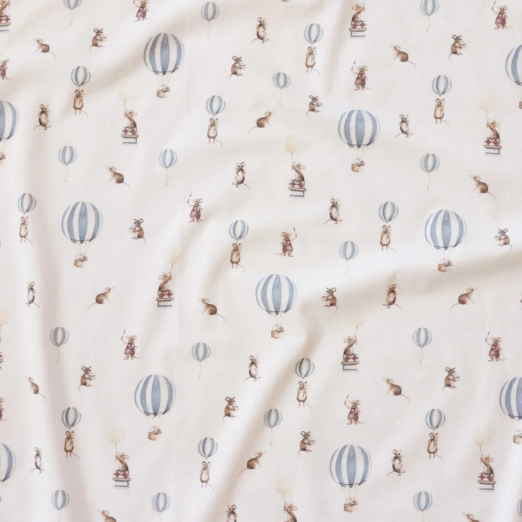 Stretch Swaddle - Mouse & Air Balloon