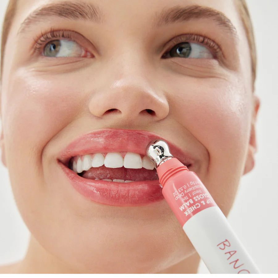 Lip & Cheek Gloss Balm - Raspberry Drop