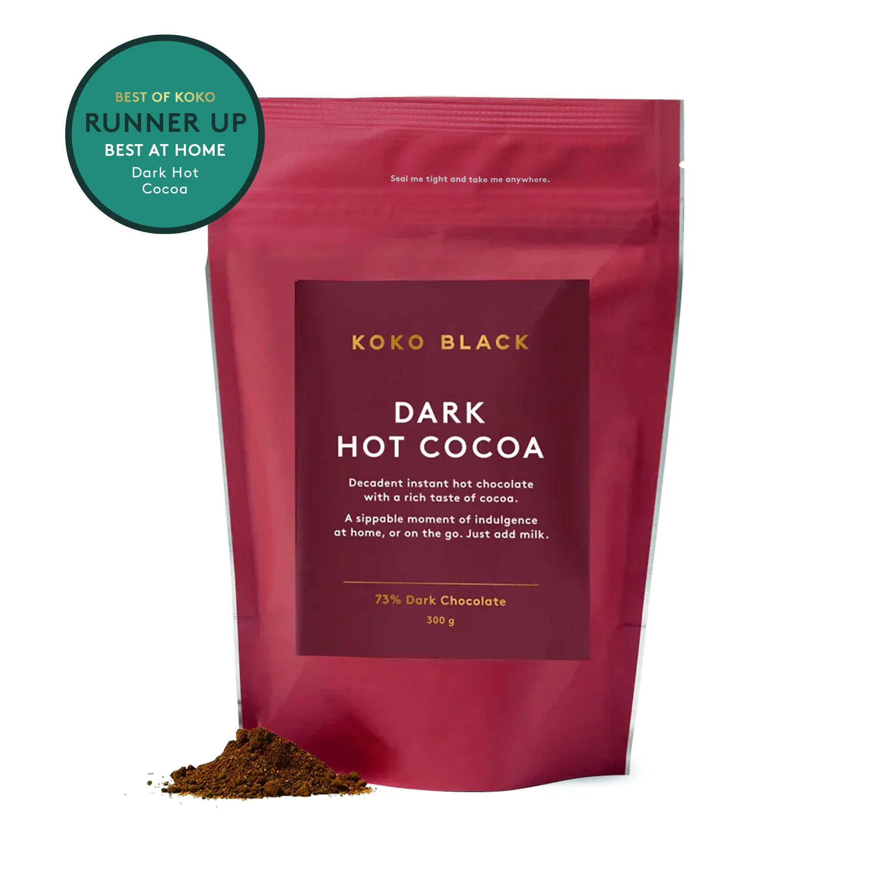 Dark Hot Cocoa 300g - KOKO BLACK