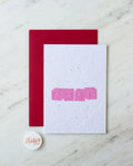 Card - BABY BLOCKS (PINK)