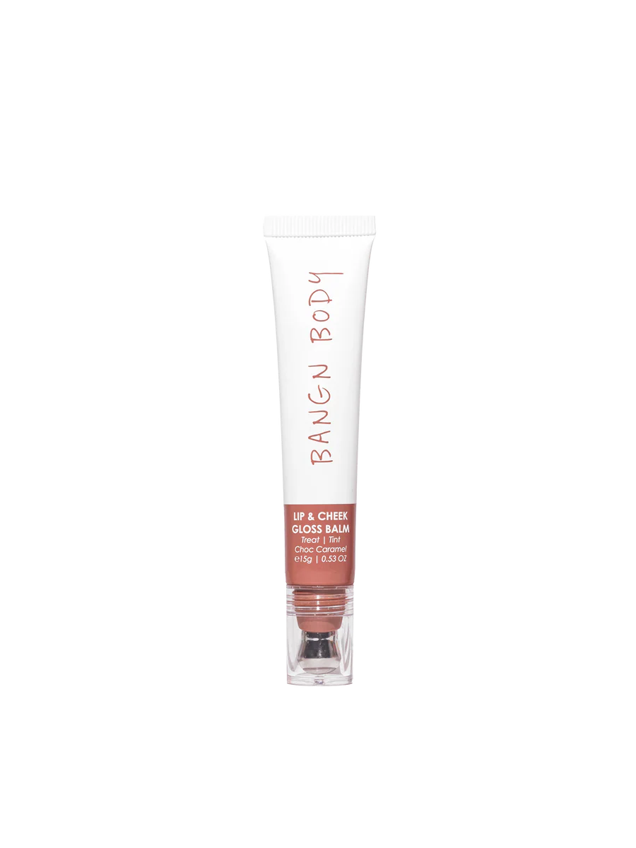 Lip & Cheek Gloss Balm - Choc Caramel