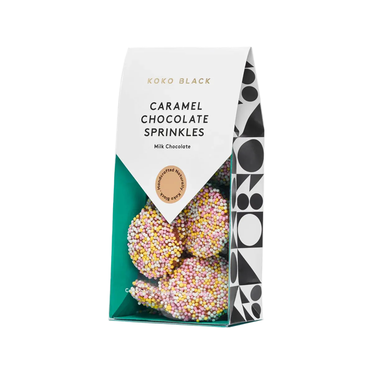 Caramel Sprinkles Milk Chocolate - KOKO BLACK
