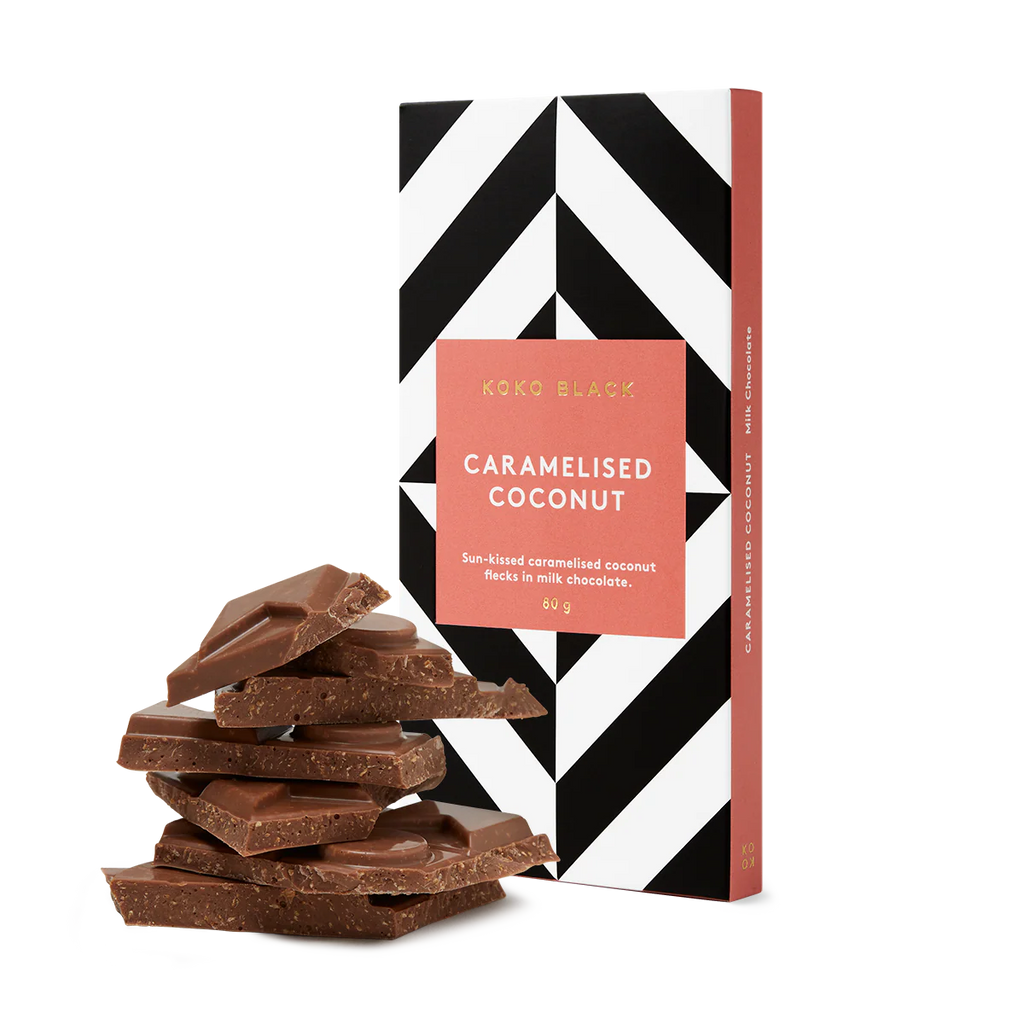 Caramelised Coconut Block - KOKO BLACK
