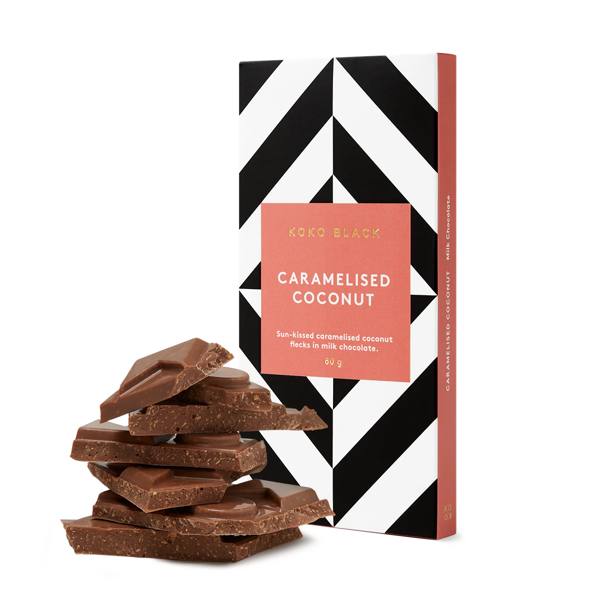Caramelised Coconut Block - KOKO BLACK