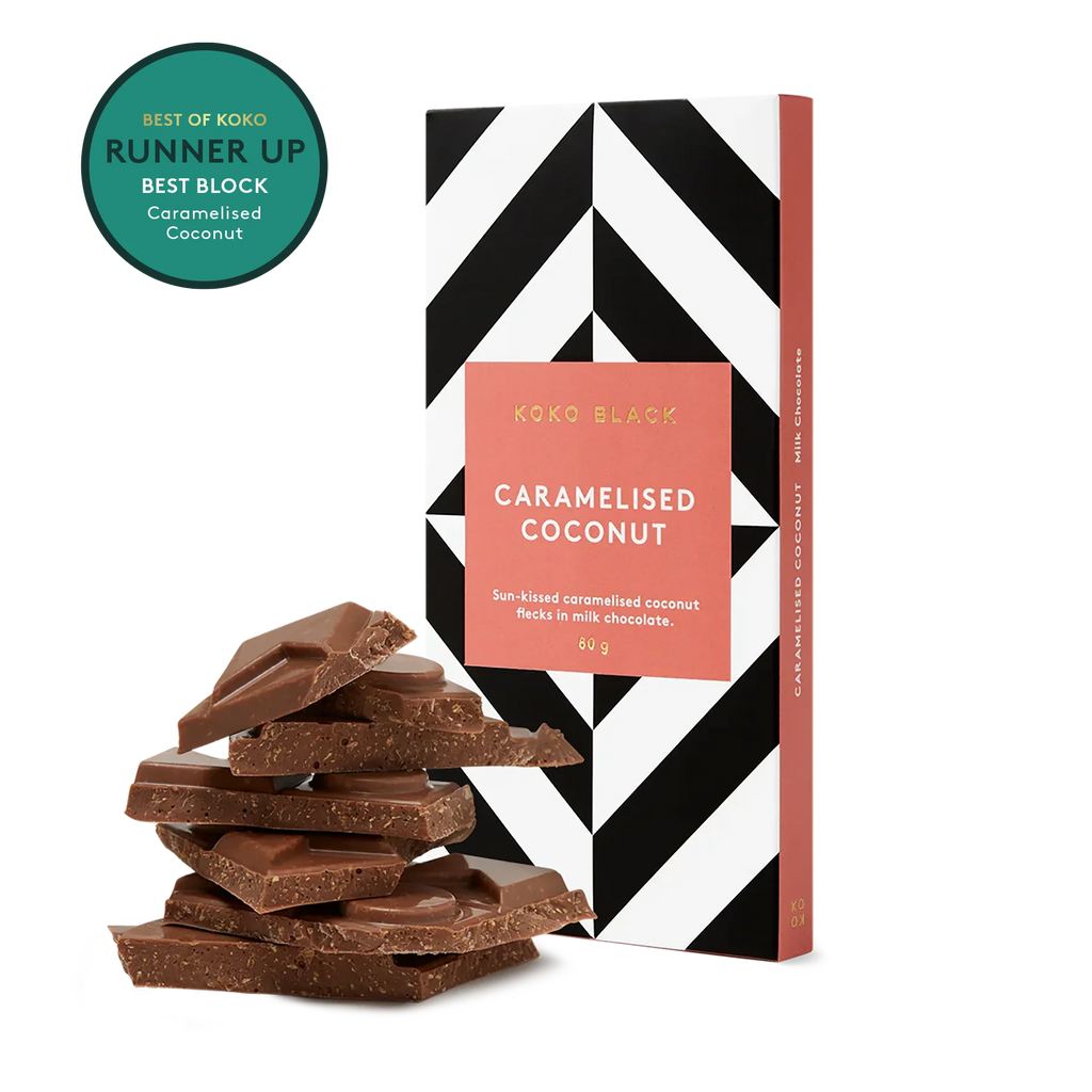 Caramelised Coconut Block - KOKO BLACK