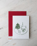 Card - CHRISTMAS TABLE (GREEN)