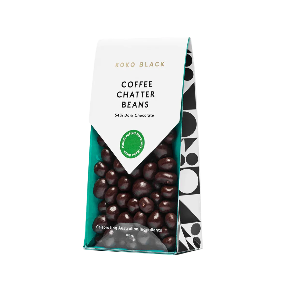 Coffee Chatter Beans Dark Chocolate - KOKO BLACK