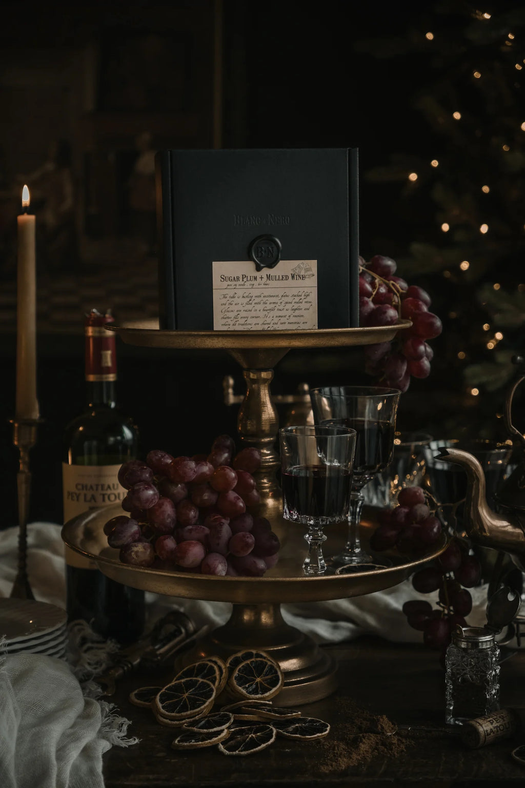 Sugar Plum + Mulled Wine Candle 330g