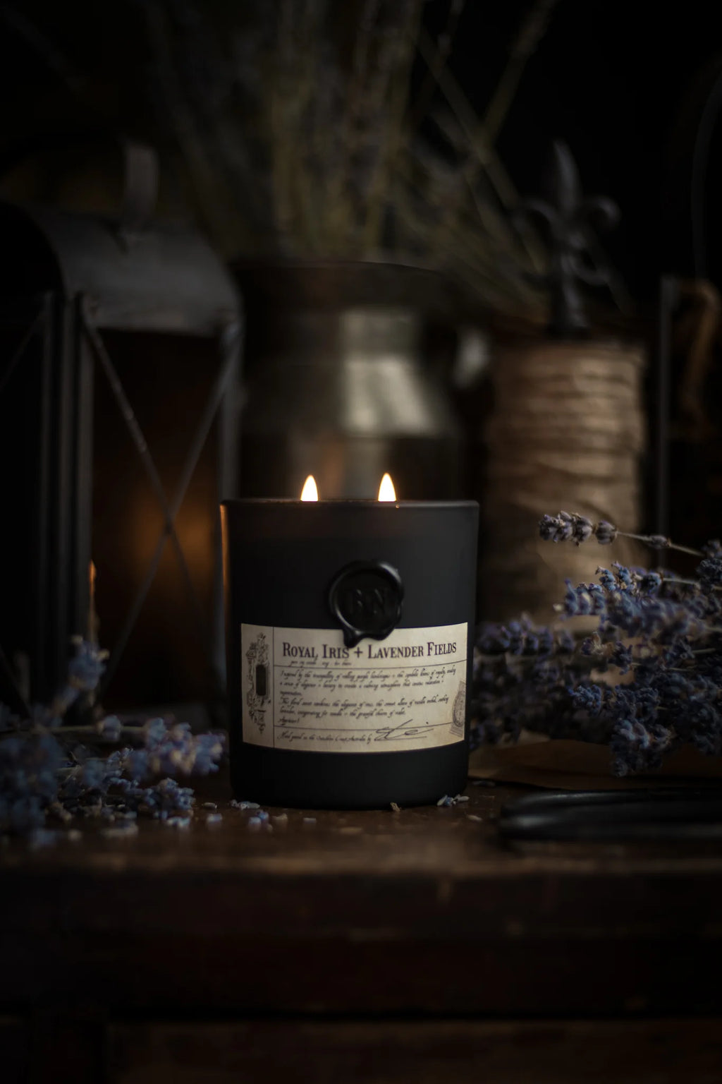 Royal Iris + Lavender Fields Candle 330g