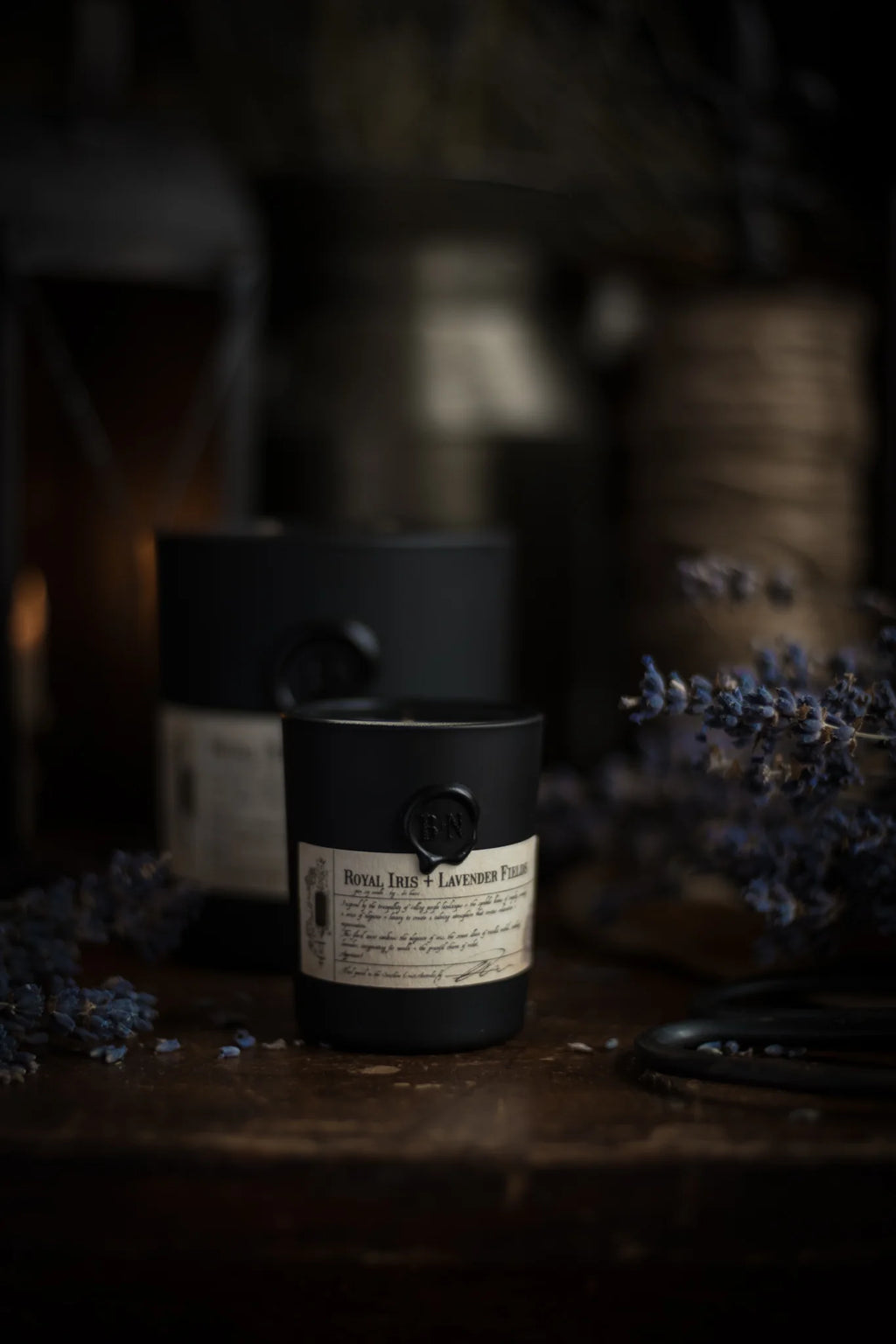 Royal Iris + Lavender Fields Candle 330g