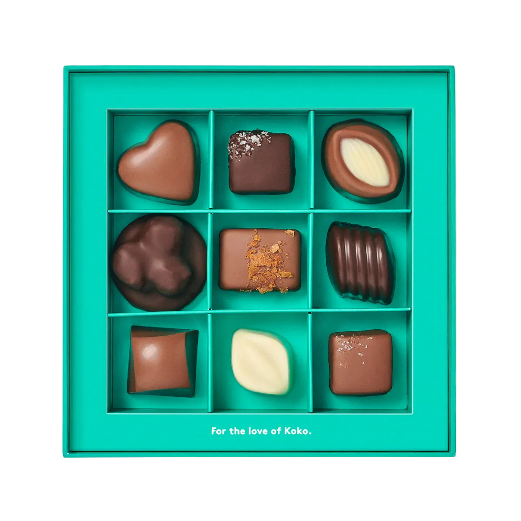 9 Piece Chocolatiers Selection - KOKO BLACK