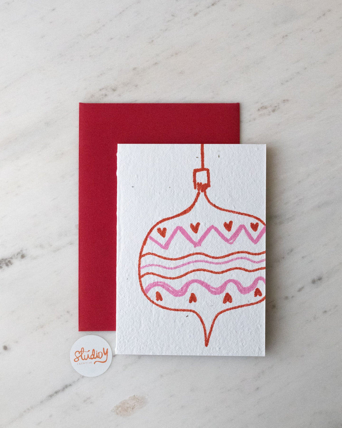 Card - GIANT BAUBLE