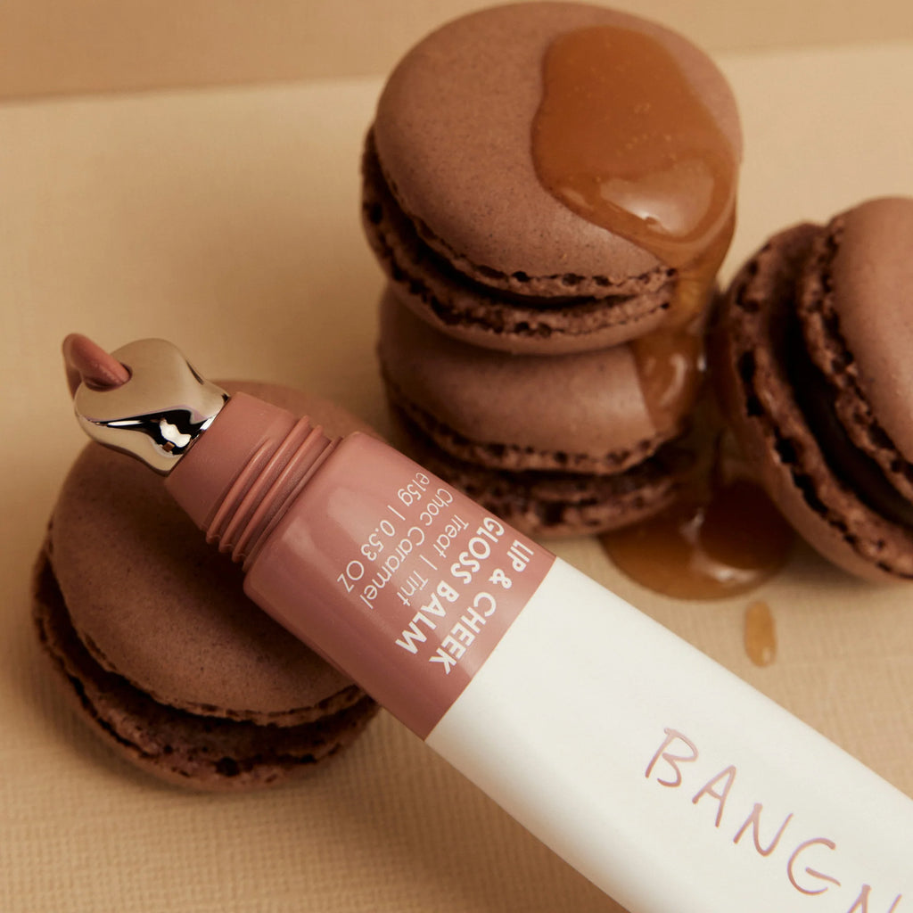Lip & Cheek Gloss Balm - Choc Caramel