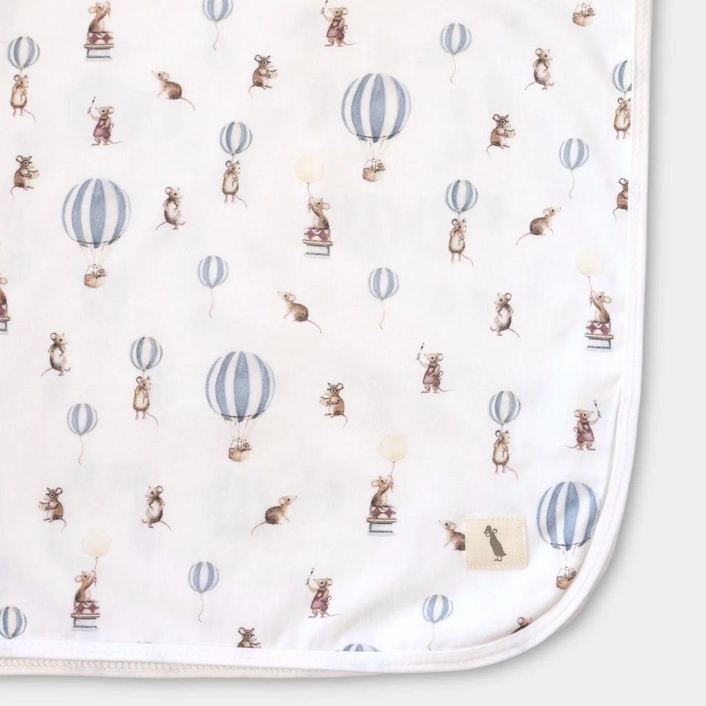 Stretch Swaddle - Mouse & Air Balloon