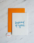 Card - PROUD (BLUE)
