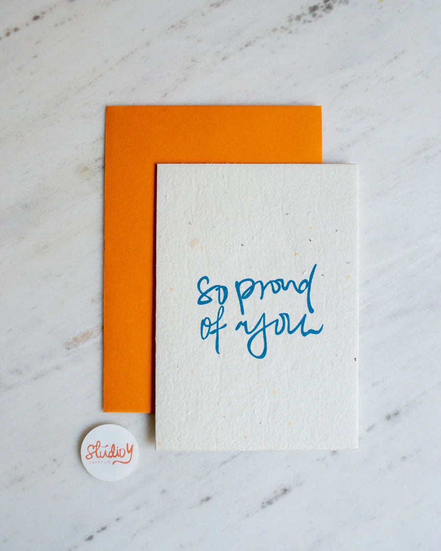 Card - PROUD (BLUE)