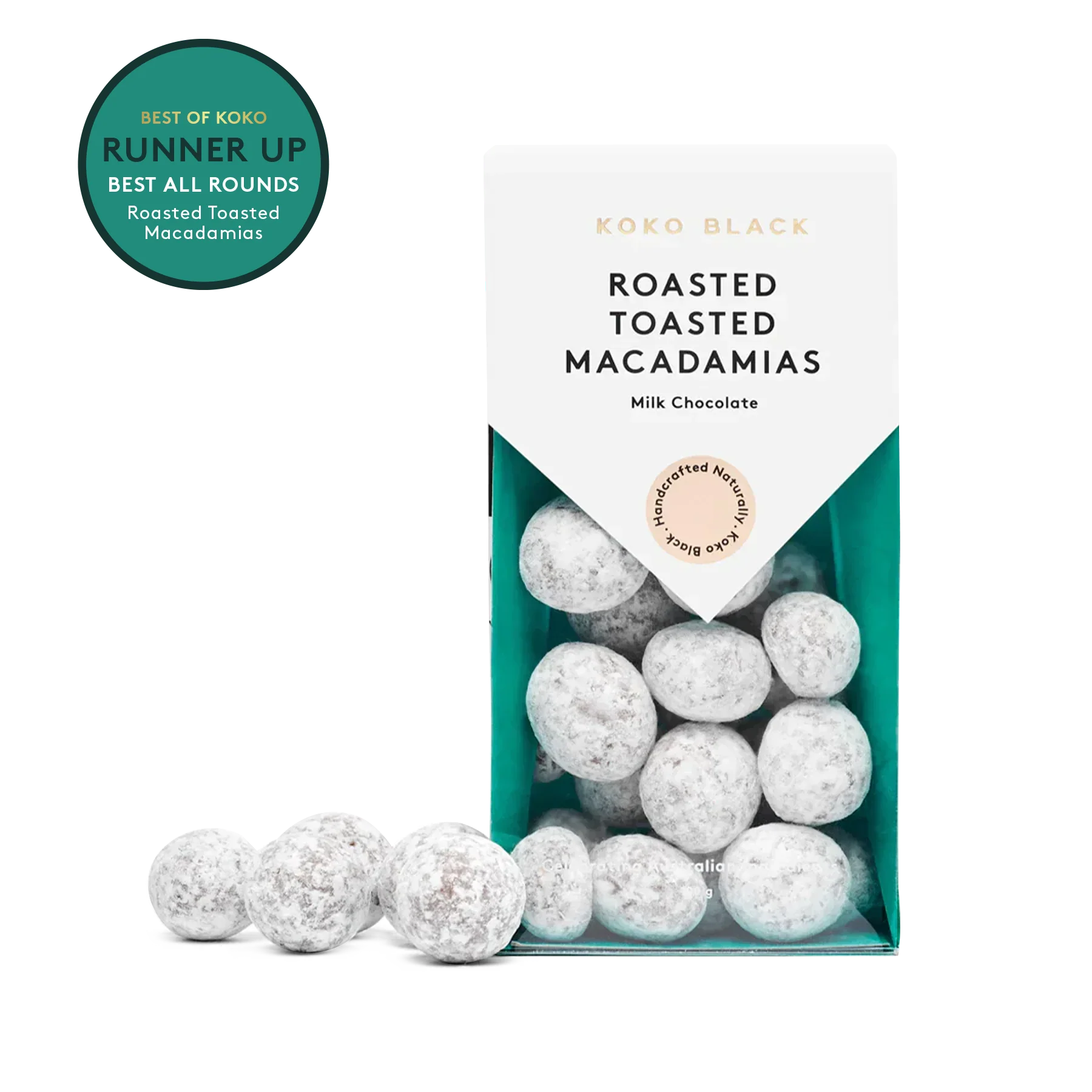 Roasted Toasted Macadamias Milk Chocolate - KOKO BLACK