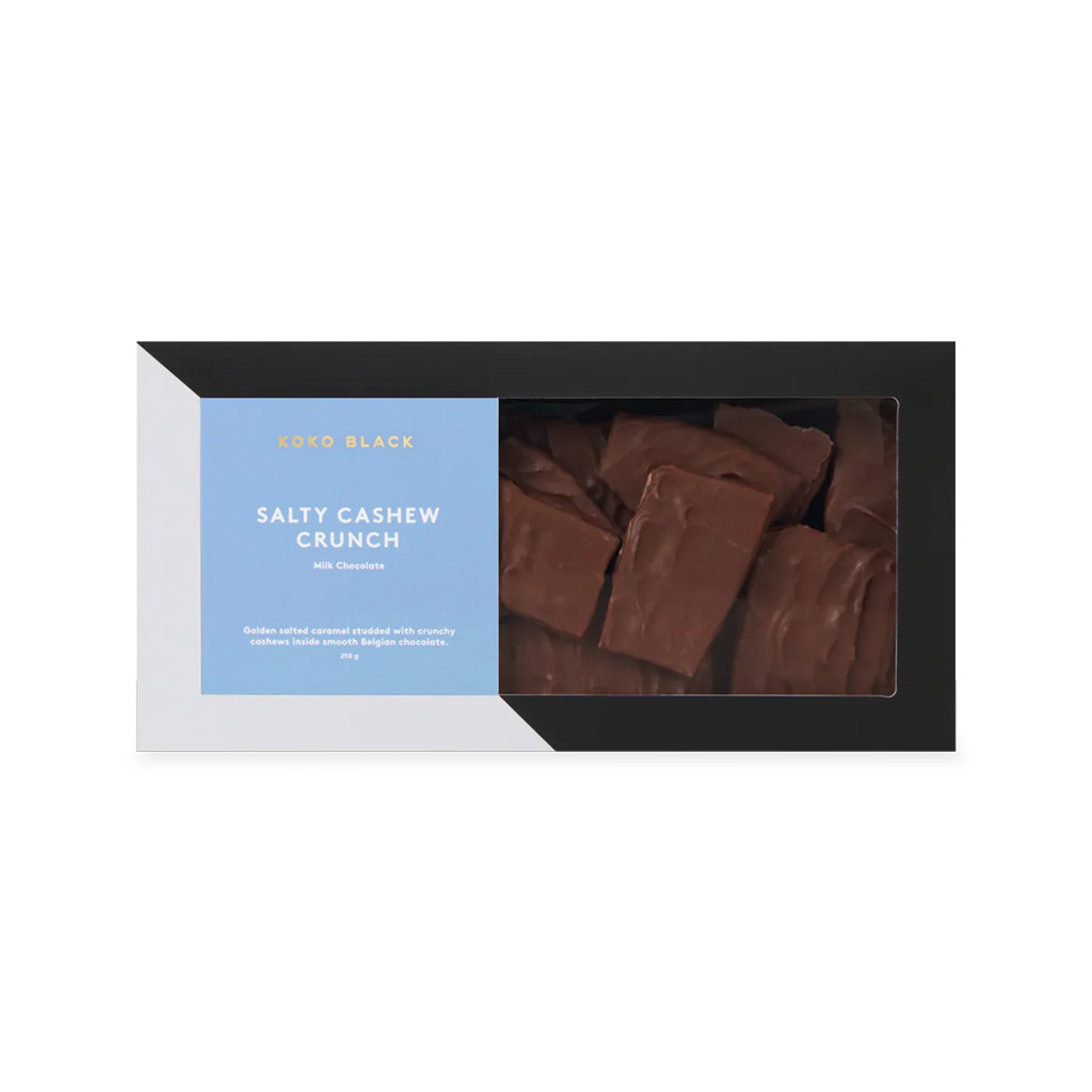 Salty Cashew Crunch Milk Chocolate 250g - KOKO BLACK