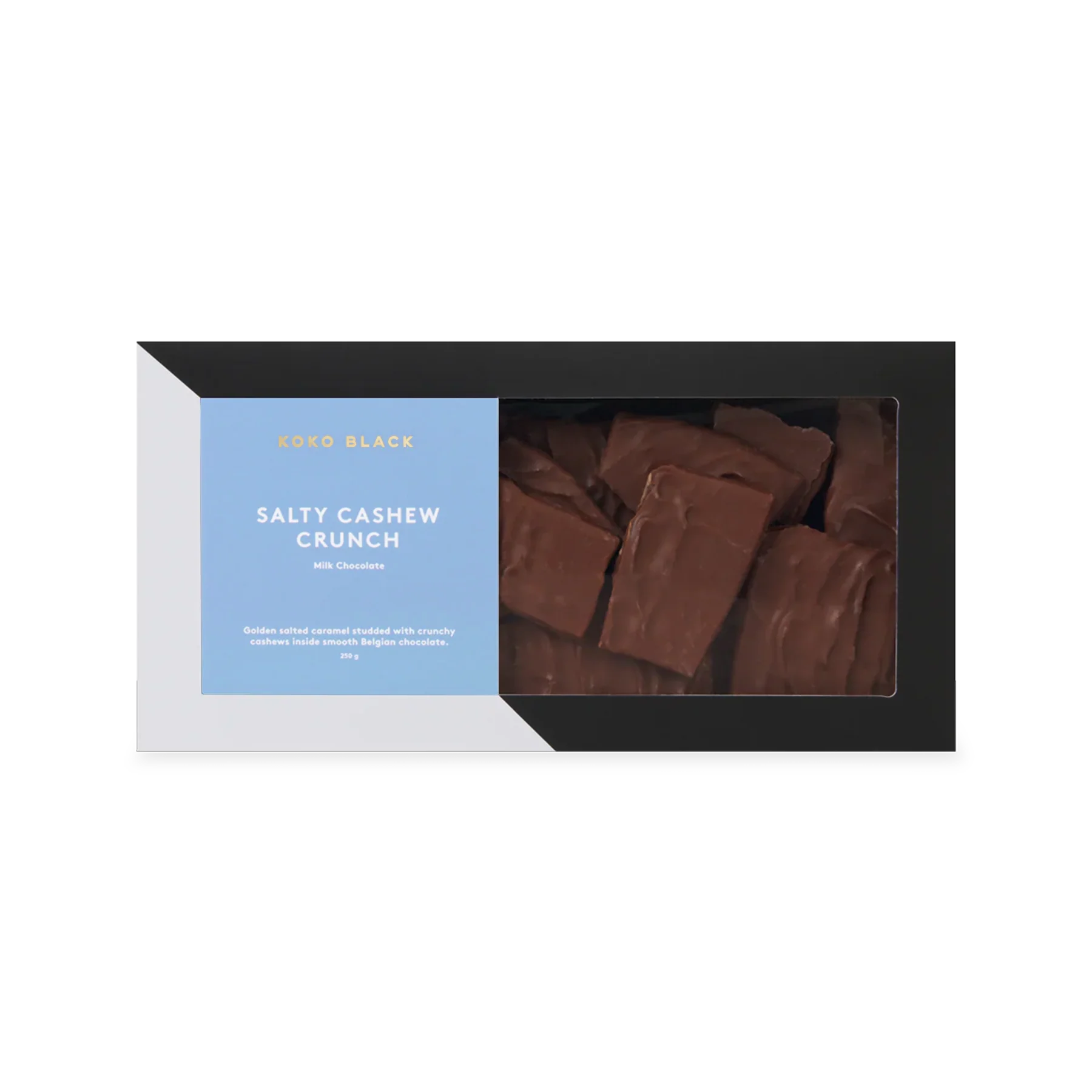 Salty Cashew Crunch Milk Chocolate 250g - KOKO BLACK