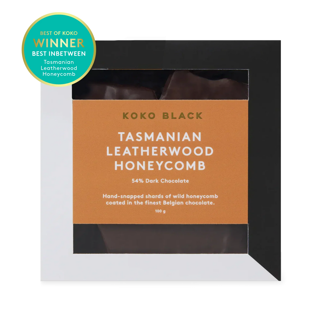 Tasmanian Leatherwood Honeycomb Dark Chocolate 100g - KOKO BLACK