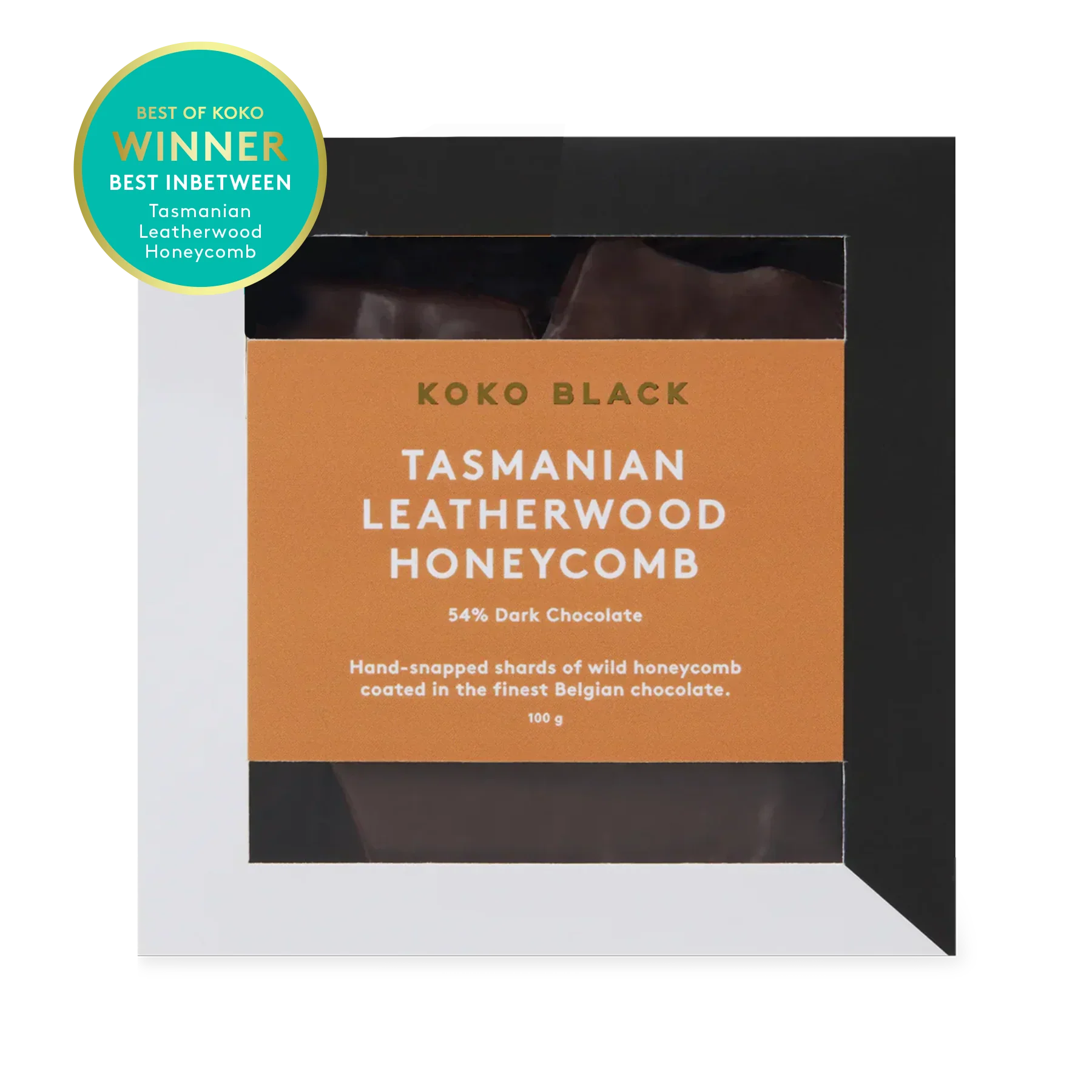 Tasmanian Leatherwood Honeycomb Dark Chocolate 100g - KOKO BLACK