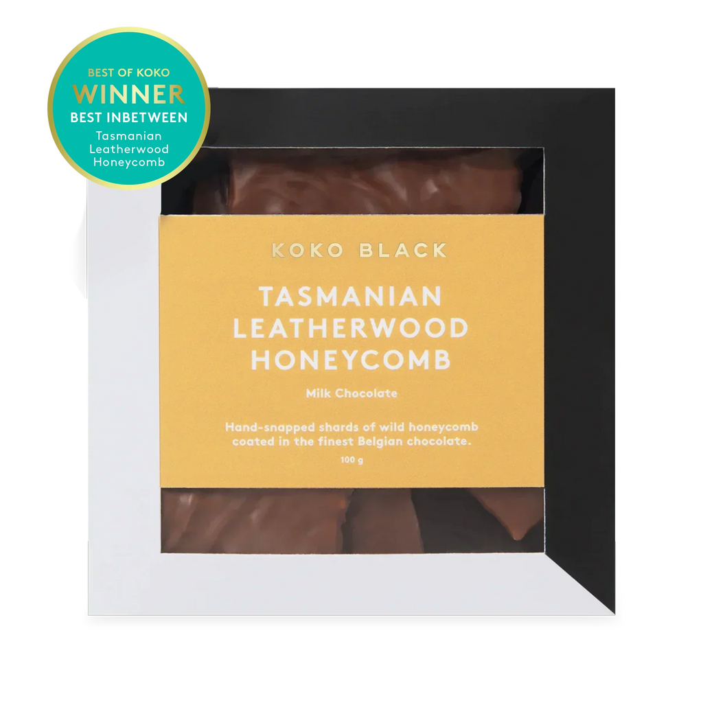 Tasmanian Leatherwood Honeycomb Milk Chocolate 100g - KOKO BLACK