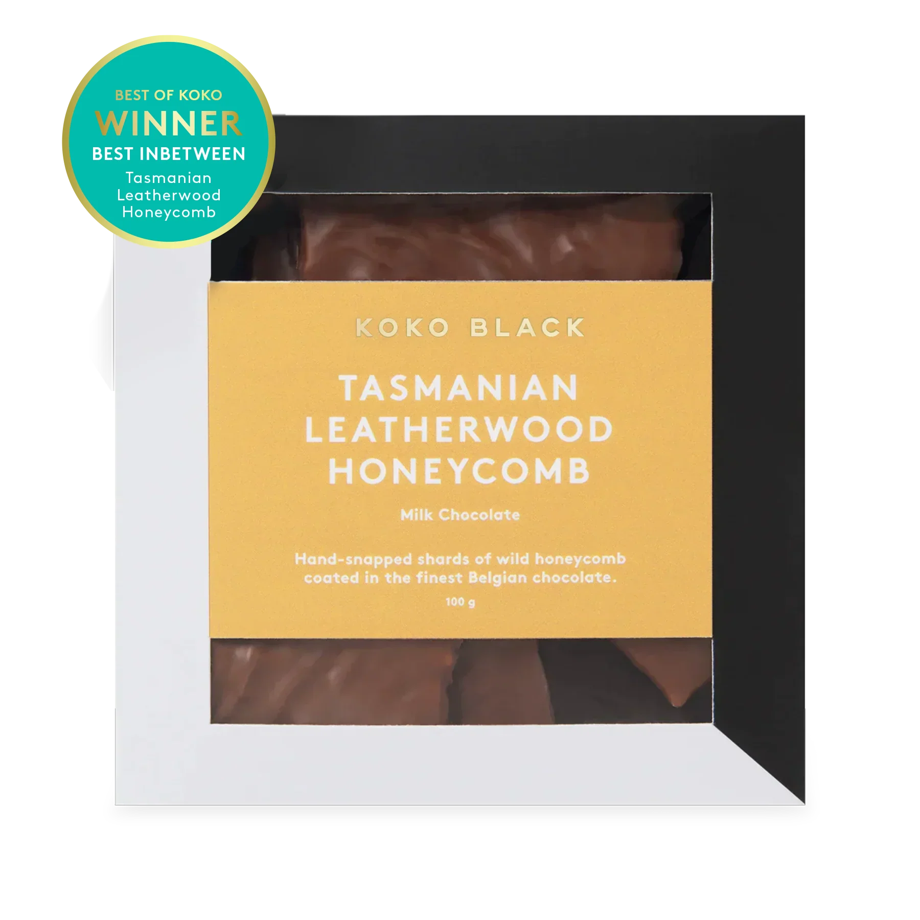Tasmanian Leatherwood Honeycomb Milk Chocolate 100g - KOKO BLACK