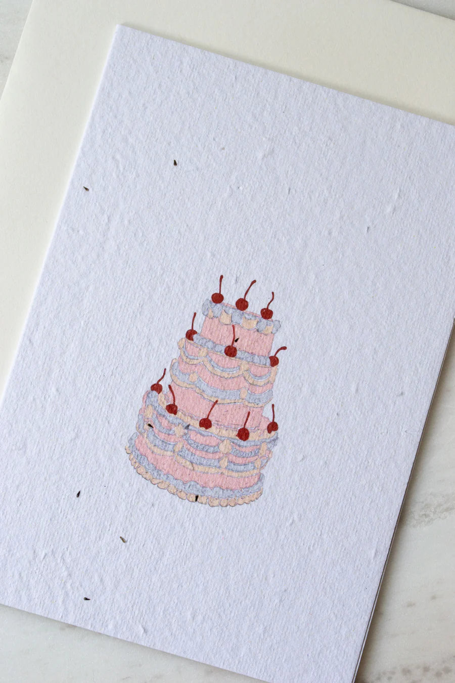 Card - TIERED VINTAGE CAKE
