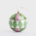 Harlequin Capiz Bauble Pink & Green