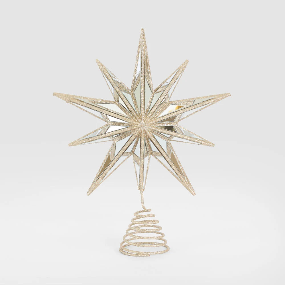 Mirror Star Tree Topper
