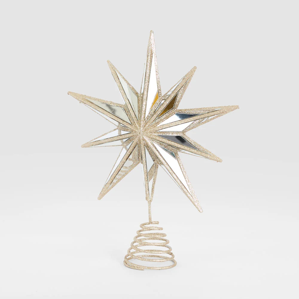 Mirror Star Tree Topper