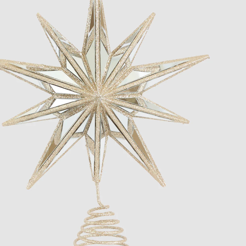 Mirror Star Tree Topper