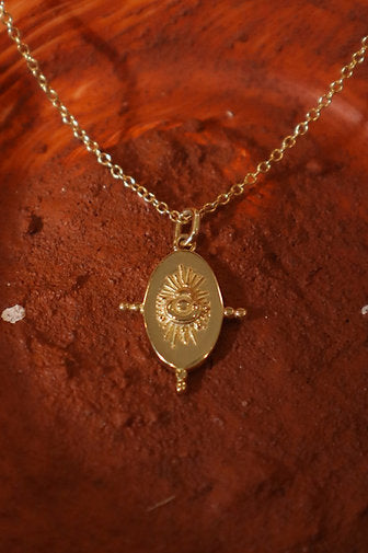 Lakkari Art 18k Gold Vermeil Signature Necklace