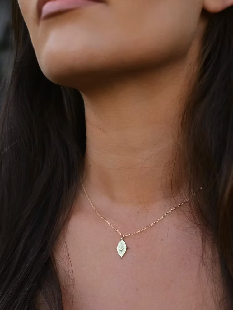 Lakkari Art 18k Gold Vermeil Signature Necklace