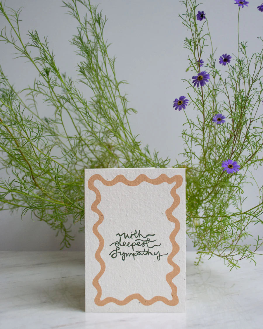 Card - SYMPATHY (TAN)