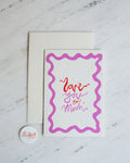 Card - LOVE YOU (PINK)
