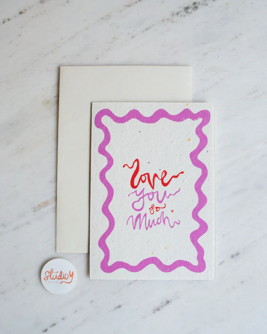 Card - LOVE YOU (PINK)