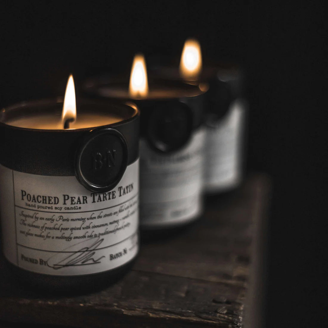 Poached Pear Tarte Tatin Soy Wax Candle 180g