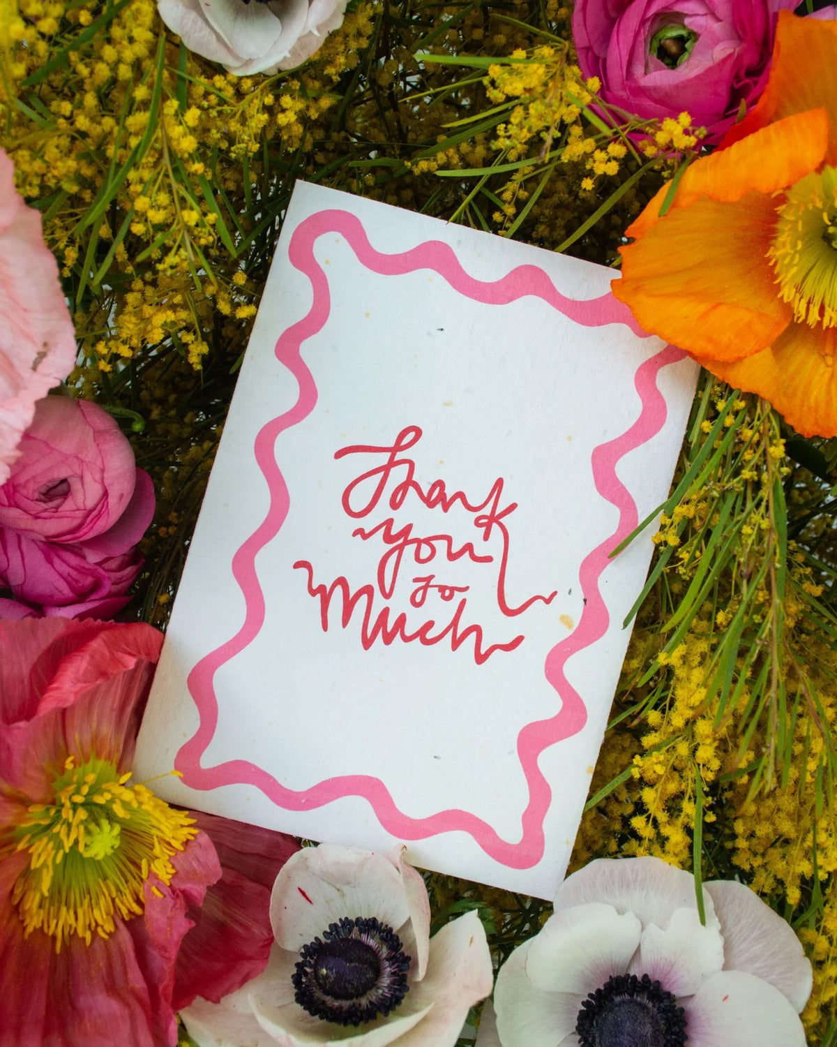 Card - THANK YOU SO MUCH (PINK)