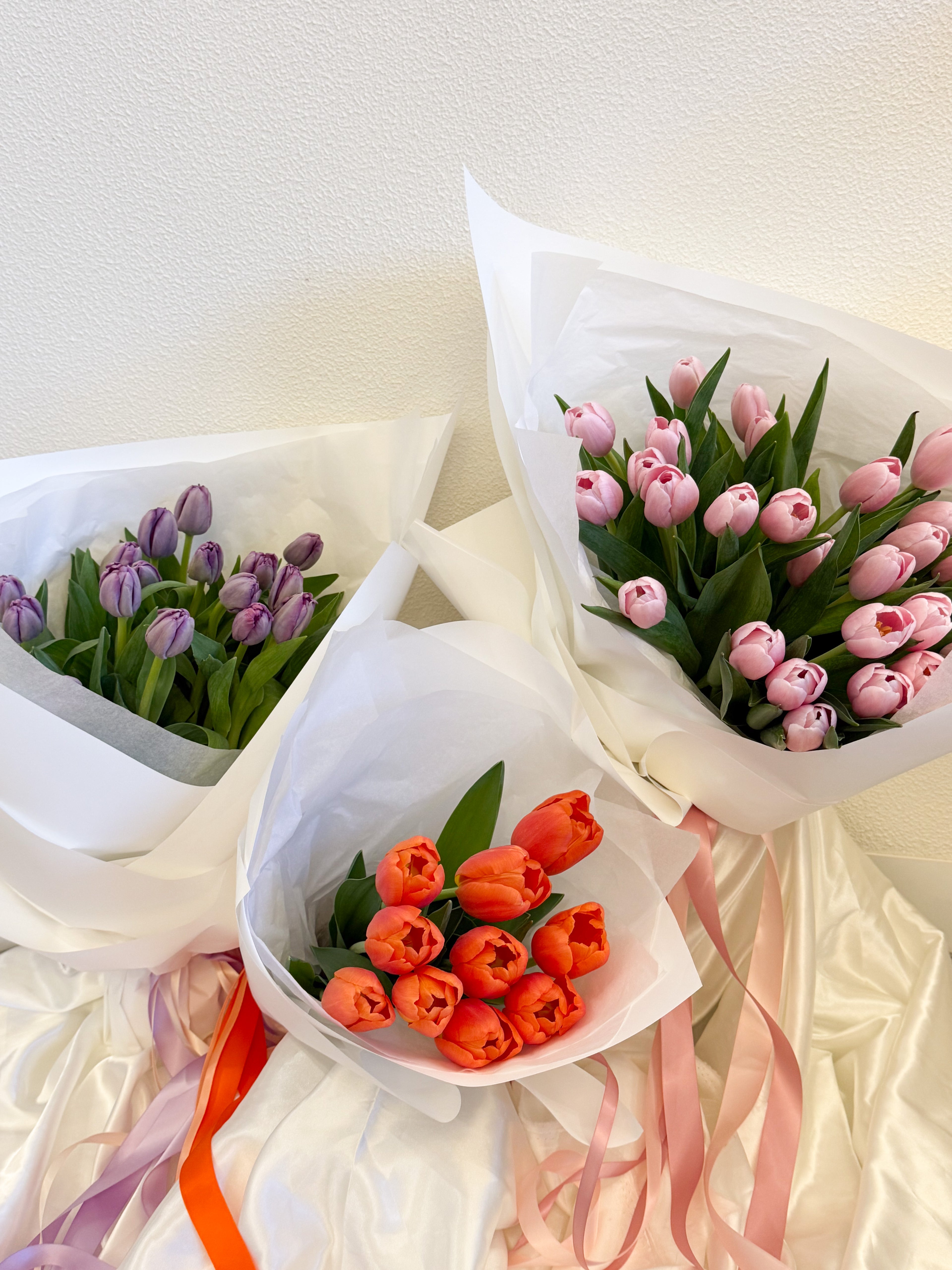 Tulip Wrap - Mixed Colours