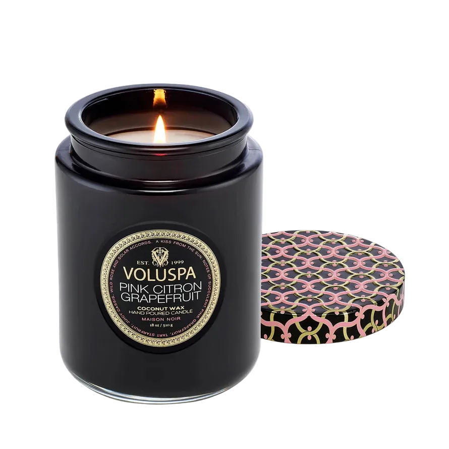 VOLUSPA Pink Citron Grapefruit 100hr Candle