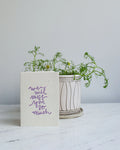 Card - WE WILL MISS YOU (LILAC) 